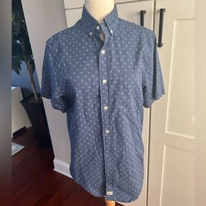 VINEYARD VINES Classic Fit Seashell Short Sleeve Cotton Murray Shirt